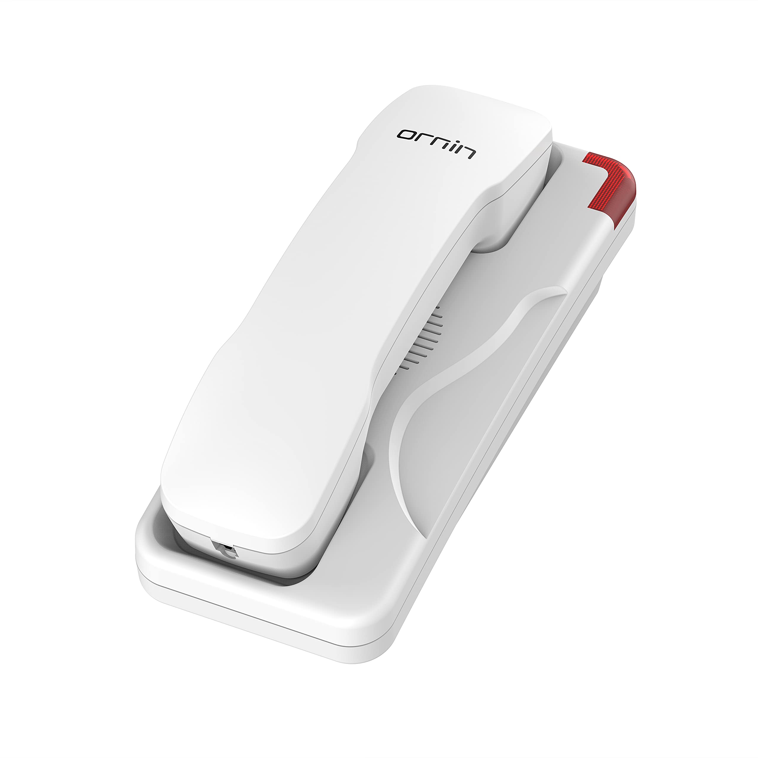 Ornin T108 Trimline Corded Telephone, Sos Key, Wall Mountable, Hotel And Home Use Phone(White)